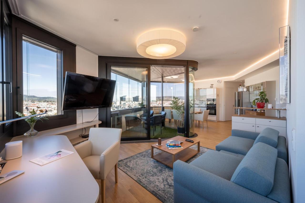 Skyflats Vienna - Rooftop Apartments Viena Exterior foto