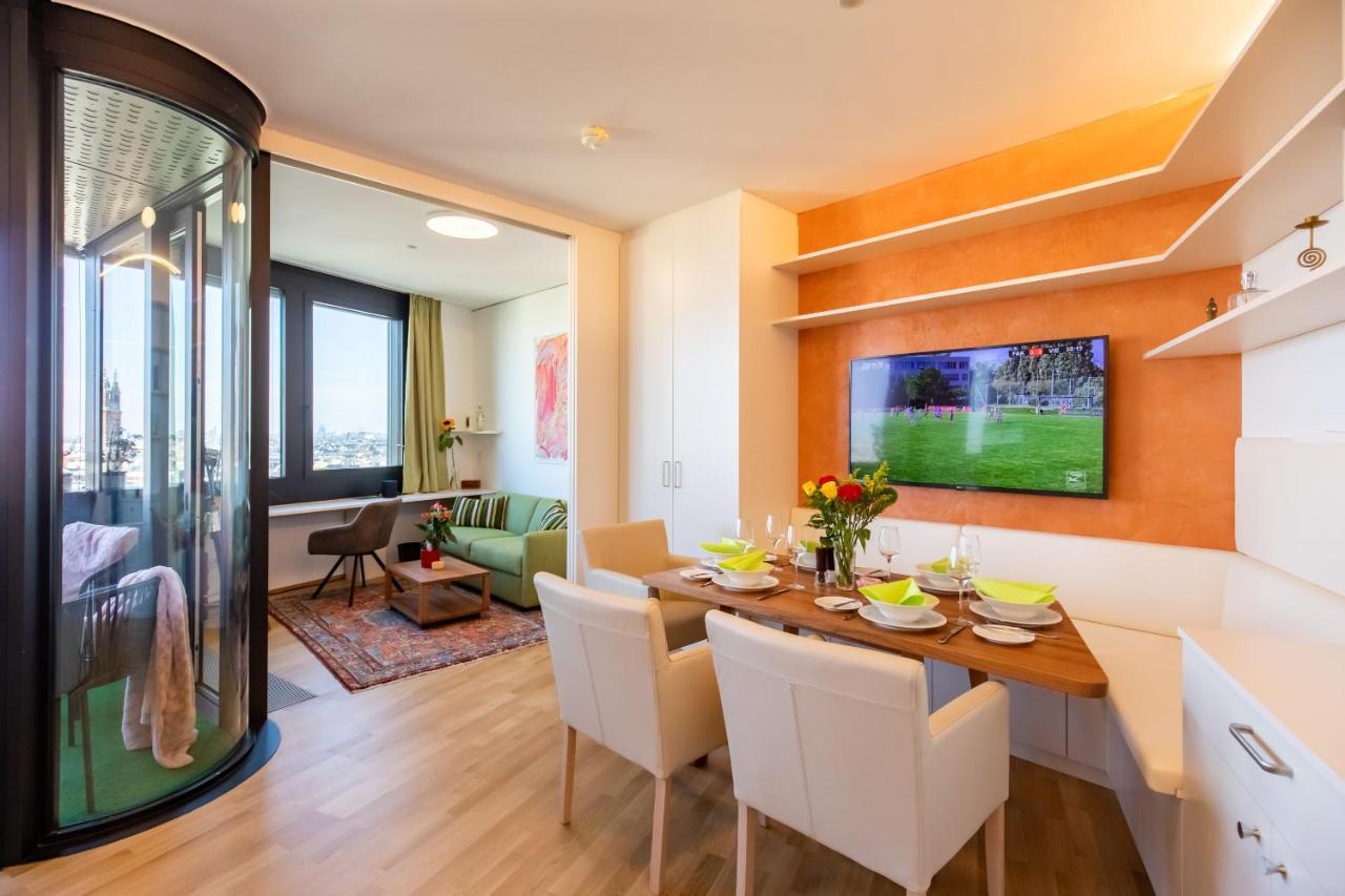 Skyflats Vienna - Rooftop Apartments Viena Exterior foto