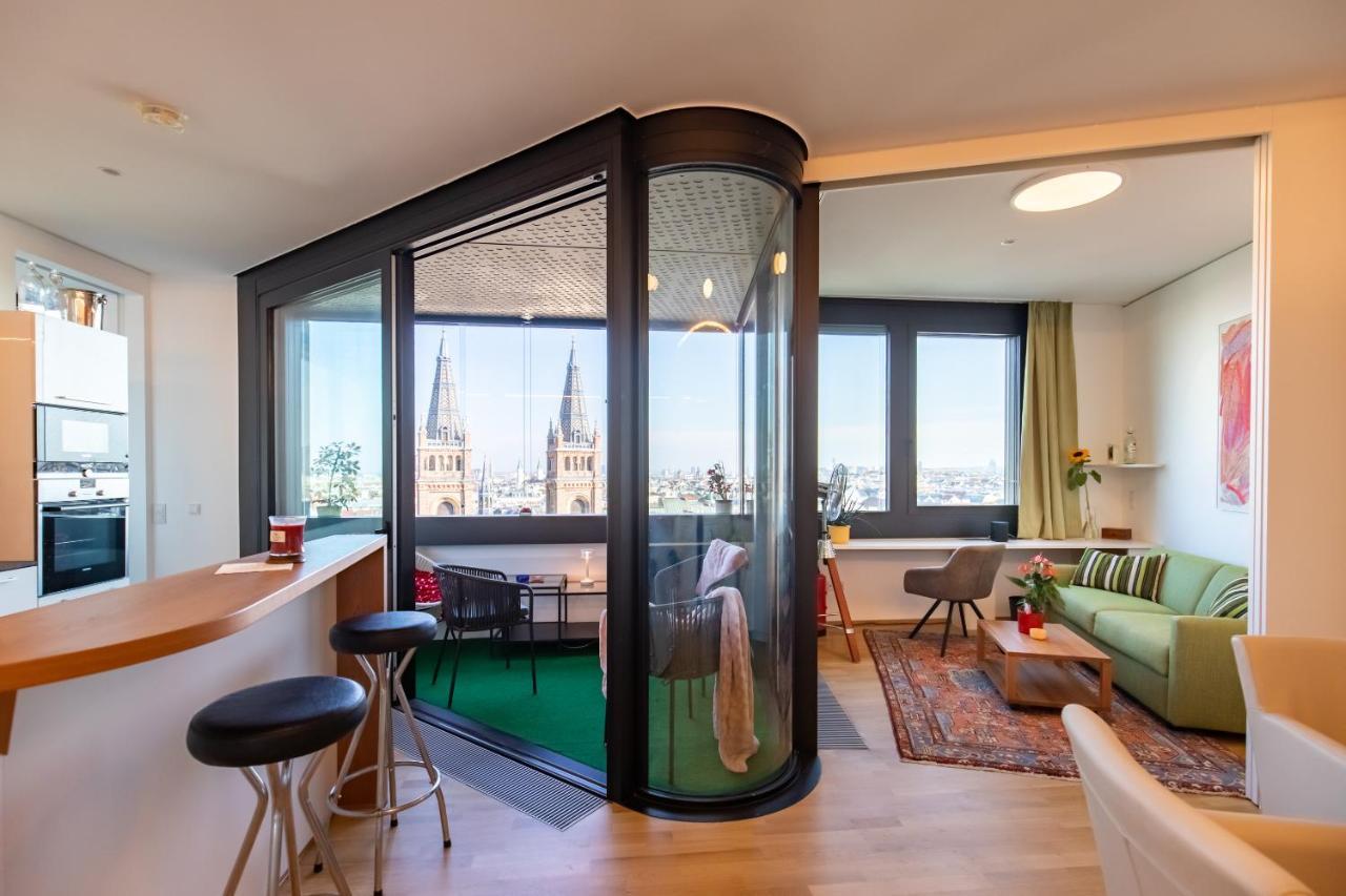 Skyflats Vienna - Rooftop Apartments Viena Exterior foto