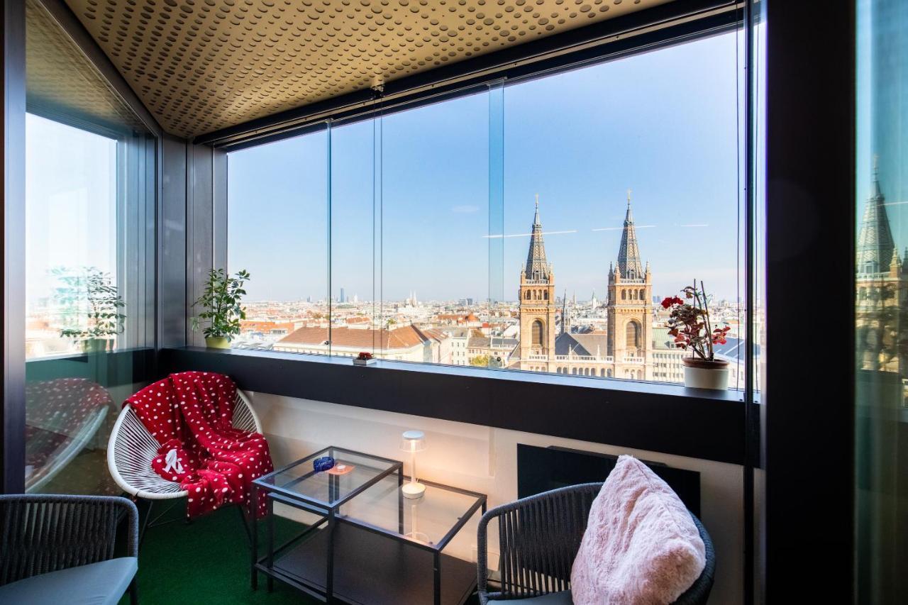 Skyflats Vienna - Rooftop Apartments Viena Exterior foto