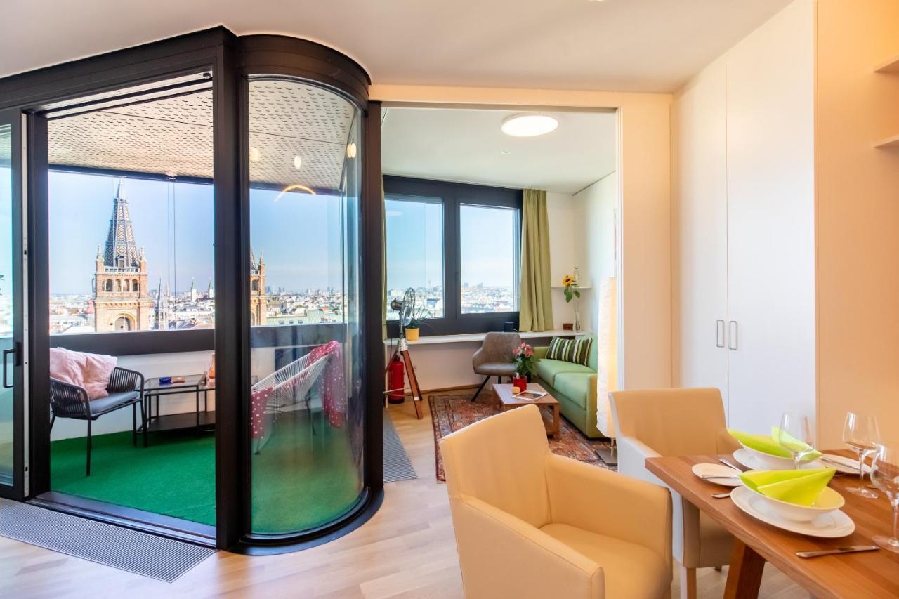 Skyflats Vienna - Rooftop Apartments Viena Exterior foto