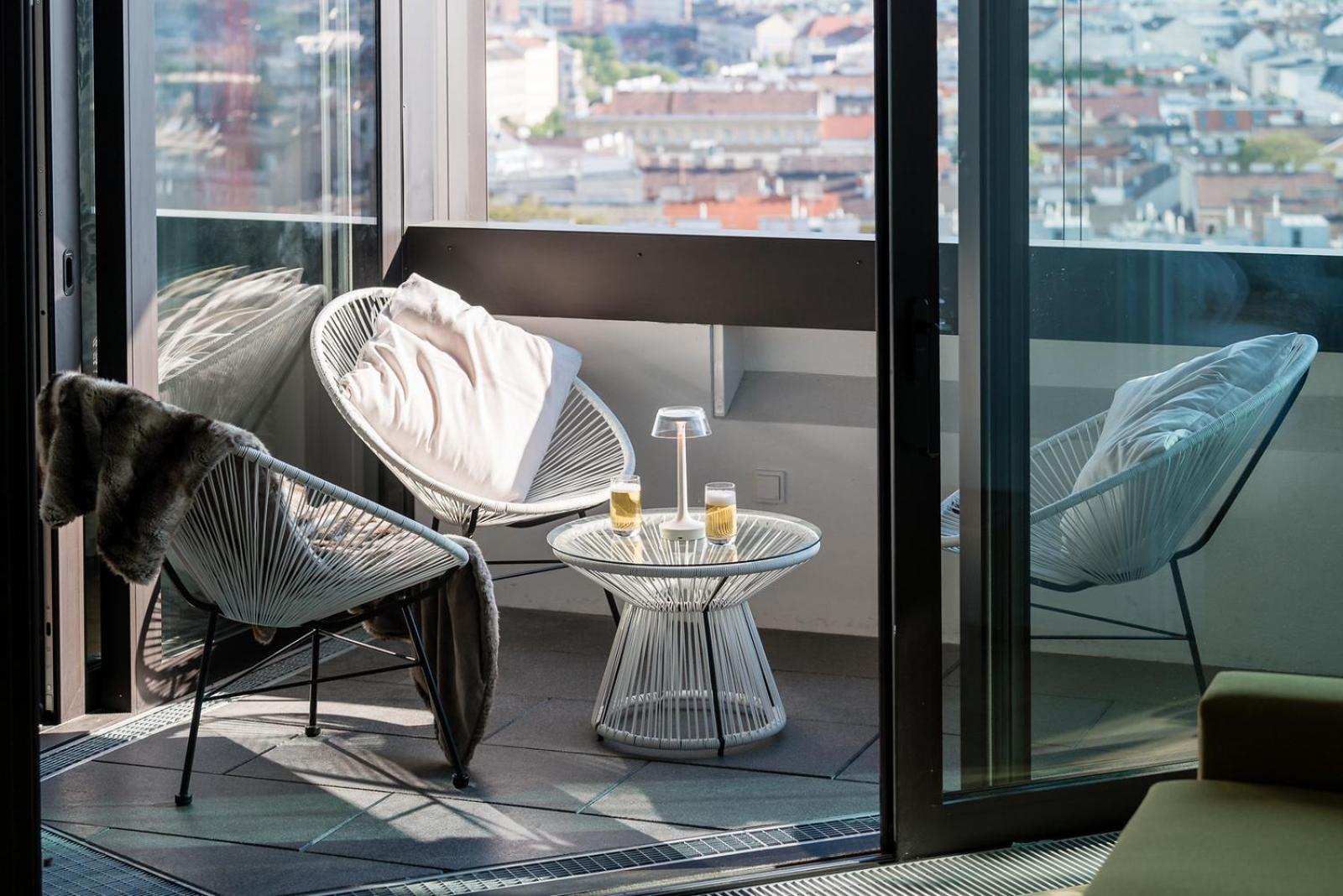 Skyflats Vienna - Rooftop Apartments Viena Exterior foto